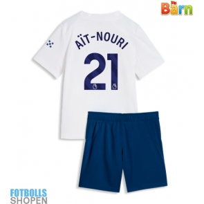 Billiga Manchester City Rayan Ait-Nouri #21 Tredjeställ Barn 2026-27 Kortärmad (+ Korta byxor)
